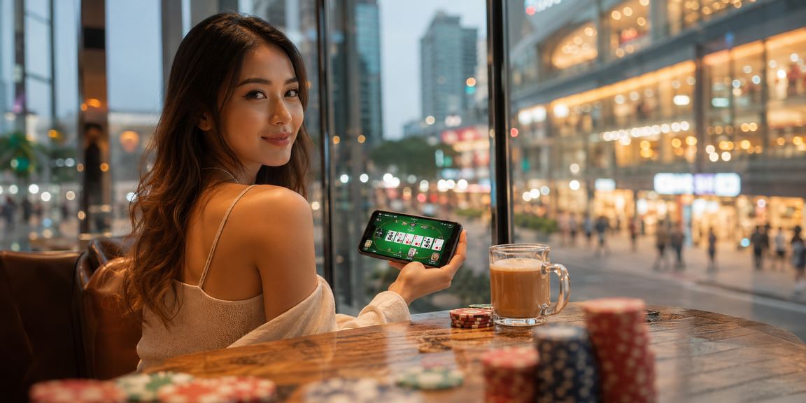 Permainan Rummy di Johor Bahru dengan peniaga sebenar