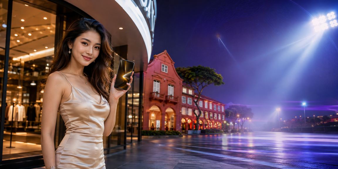 Pengguna mengakses aplikasi pertaruhan di Melaka dengan antara muka mudah alih tempatan