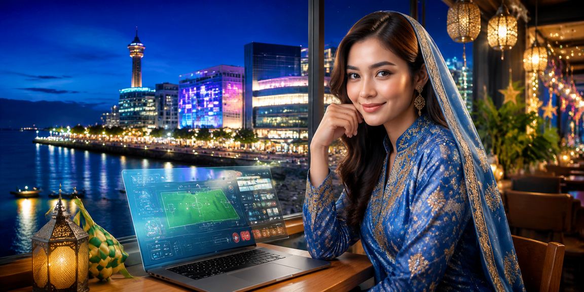 Penggemar pertaruhan sukan berbaju kurung di Malaysia